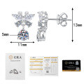S925 Sterling Silver Butterfly Earrings, Elegant and Versatile, Wholesale-0-5