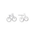 wholesale S925 Sterling Silver Playful Little Bicycle Earrings Fashionable Unique Niche Design Sense Ear Accessories Wholesale Supply-0-4
