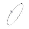 wholesale K Gold Plated S925 Sterling Silver Niche Design Bubble Moissanite Bracelet for Women, High-End Exquisite Bangle-0-4