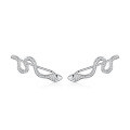 wholesale S925 Sterling Silver Marquise Cut Leaf-Shaped Zircon Ear Hook Ins Luxury Cross-Border Earrings-0-16