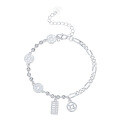 wholesale 925 Sterling Silver Coin Abacus Bracelet For Women-0-0