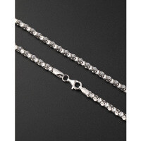 wholesale 925 Sterling Silver Men's 4MM Lantern Chain, Bold and Versatile Summer Fashion Hip-Hop Accessory Plain Chain-Men's necklace 20 inches/50 cm approximately 12.3 grams 925 silver