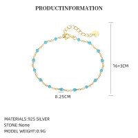 wholesale Metal Material European And American Cross-border Fashion Light Luxury Zircon Cross Necklace For Women, Designed With A Sense Of Uniqueness, Small Batch Wholesale-L1186_18K yellow plating_Epoxy 925 silver