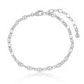 wholesale S925 Sterling Silver Small Nose Design Ins Minimalist Light Luxury Retro Elegance Bracelet for Women-0-0