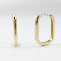 wholesale Solid 14K Gold Earrings AU585, Simple and Stylish Women's Earrings,, Can Be Made in Other Materials-0-0