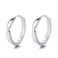 wholesale S925 Sterling Silver European and American Cross-Border Minimalist Ins Style Simple Lines Creative Irregular Geometric Earrings-0-4