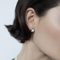 wholesale 925 Sterling Silver Natural Freshwater Pearl Stud Earrings, Ins Style Light Luxury Pearl Earrings-0-1