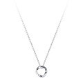 wholesale S925 silver Nalan Möbius ring necklace fashion trend ladies elegant personality choker D9457-0-4