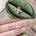 wholesale S925 silver gold-plated necklace pendant collection, Dunli clearance special offer-0-1
