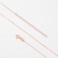 wholesale S925 Silver Women's Necklace, Small and Unique Design, Minimalist Matching Chain, Snake Bone Chain, Elegant and Versatile Collarbone Chain, Cross-Border New Product-0-3