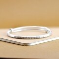wholesale 999 Silver Tibetan Mantra Push-Pull Bangle for Women, Pure Silver Vintage Ethnic Chinese-Style Versatile Bracelet-0-3