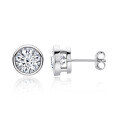wholesale S925 Sterling Silver Zircon Ear Studs Clearance, Irregular Zircon Elegant Earrings Shuibei Source Factory Wholesale with Free Shipping-0-19