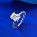 wholesale S925 Sterling Silver 6*8mm Minimalist European and American Ins-Style Small Sugar Cube Stackable Ring-0-1