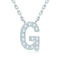 S925 Sterling Silver Necklace with Moissanite Pendant, Unisex Classic Style, Clearance Shipping Included-0-8