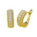 wholesale S925 Sterling Silver French Hollow-Out Earrings, Retro Court Style, Light Luxury High-End Ear Accessories with an Elegant Design-0-4
