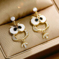 wholesale S925 Sterling Silver Owl Stud Earrings for Women, Minimalist Design, New Arrival Elegant Earrings-0-3
