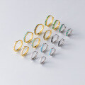wholesale S925 Sterling Silver Fresh and Sweet Ins Style Exquisitely Simple Design Diamond-Studded Ear Clasp M05808-0-0