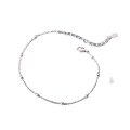 wholesale S925 Sterling Silver Maker's Small Beaded Bracelet for Women, Summer Ins Niche Minimalist Versatile Design Jewelry Gift for Best Friend-0-4