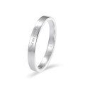 wholesale 999 Solid Silver Cold Minimalist Style Solid Closed Band Ring for Women Light Luxury High-End Sense Silver Tail Ring Cross-Border E-commerce-0-7