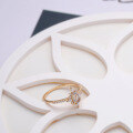 wholesale 925 Silver Gold Plated New Ins Style Elongated Stone White Zircon Star Ring Factory Direct Wholesale-0-2