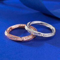 wholesale S925 Sterling Silver New Diamond-Shaped Twisted Rope Full Diamond Ring Light Luxury Fashion Ring for Cross-Border Market-R1075 Platinum 7