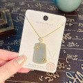 Metal Pendant Necklace with Maitreya Buddha Design-0-12