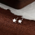 wholesale S925 Sterling Silver Mini Star Earrings For Women-0-3