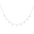 S925 Sterling Silver Simple Single Freshwater Pearl Pendant-0-10
