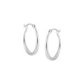 wholesale S925 Sterling Silver Minimalist Geometric Hoop Earrings for Women, Small and Simple, High-End Style-0-5