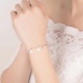wholesale S925 Sterling Silver Women's Elegant Butterfly Bracelet Korean Style Sweet Accessory Gift for Girlfriend Best Friend-0-2