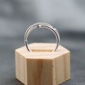 wholesale 990 Sterling Silver Minimalist Smooth Unisex Hoop Earrings-0-3