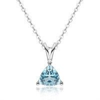 S925 Sterling Silver Zircon Necklace, Minimalist and Luxurious Pendant.-N styles available [Clearance Sale with Free Shipping]  925 Silver