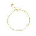 Sterling Silver Adjustable Fairy Bracelet, DIY Bead Ins Style-0-3