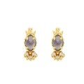 wholesale Sterling Silver Iolite and Labradorite Earrings from Dunli Japanese Style Winter New Collection Gentle and Elegant-0-4