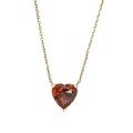 wholesale S925 sterling silver full-body fashionable and elegant minimalist luxury heart-shaped necklace for women-0-4