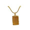 wholesale Metal material: 925 ancient method silver gold-plated accessories Enamel coin gourd, fortune turning pendant, abacus, pipa DIY jewelry accessories-0-4