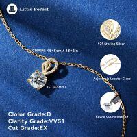 S925 Sterling Silver Butterfly Moissanite Layering Necklace-Q-style [Clearance Sale with Free Shipping] Gold  925 Silver