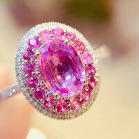 wholesale S925 Sterling Silver Full Diamond Red Elk Ring for Women, Large Size, Versatile, Fashionable, Classic, Light Luxury, Niche, and Personalized-BZ0226-White Gold US Size 7