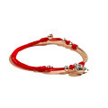 wholesale S925 Sterling Silver Light Bead Gourd Red String Bracelet for Women, Small Niche Design, Birthday Year Gift for Boyfriend or Girlfriend, Woven Rope Bracelet-0-4