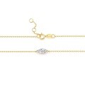 wholesale 18k Gold Plated Lab-Grown Diamond Bracelet for Women, 03 Carat Oval-Cut Diamond Gold Chain, Ins Style Fresh and Delicate-0-4