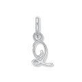 wholesale 925 Sterling Silver Irregular English Letter Pendant Ins Necklace For Women-0-47