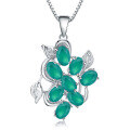 wholesale S925 silver jewelry with a design aesthetic, topaz pendant,,-0-9
