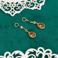 wholesale S925 silver plated with 14K gold, Dunli jewelry manufacturer wholesale of unique vintage-style luxury asymmetrical ear climbers-0-1
