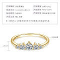 S925 Sterling Silver Romantic Crown Engagement Ring for Women, Luxe and Unique Design-0-5