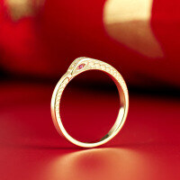 wholesale 925 Sterling Silver Snake Ring for Women, Small and Niche, Versatile and High-End, Birthday Gift for Girlfriend, Closed Ring Wholesale-Snake Ring Size 7