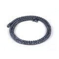 wholesale S925 Sterling Silver Personality Black Moissanite 2/3/4/5/6/65mm Tennis Chain Hip-hop Dark Style Necklace-0-4