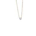 wholesale 18K Gold Pave-Set Melee Diamond Necklace, Clavicle Chain with Lab-Grown Diamonds-0-4