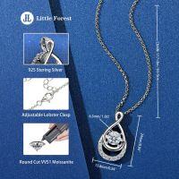 S925 Sterling Silver Butterfly Moissanite Layering Necklace-Style O [Clearance Sale - Free Shipping] Silver  925 Silver