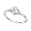 wholesale 10K/14K/18K White Gold Rose Gold Yellow Gold D Color Moissanite Ring, Minimalist and Elegant with an Instagram Style Aesthetic-0-5