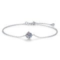 Metal Adjustable Four-Claw 1-Carat Moissanite Bracelet Wholesale-0-3